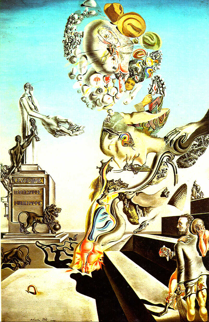 Art History Timelines Salvador Dali, The Lugubrious Game 1929